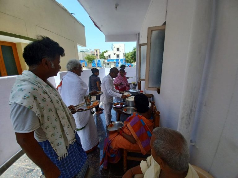 Served food at Lalana Welfare Organisation